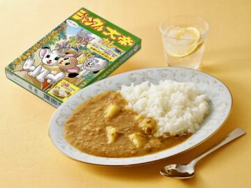 手塚治虫キャラクターカレー「ジャングル大帝」カレーが発売されました。